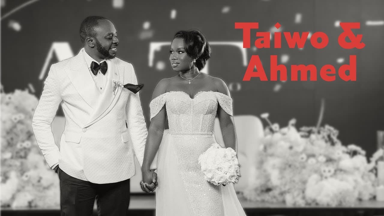 Taiwo & Ahmed's Dreamy White Wedding Highlights | A Love Story in Motion